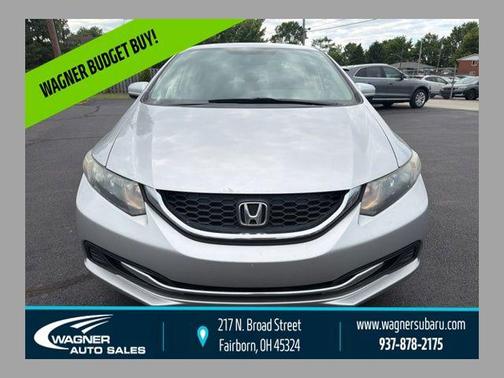 Alabaster Silver Metallic 2015 Honda Civic LX