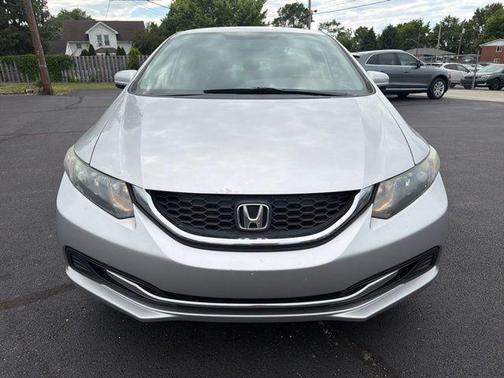 Alabaster Silver Metallic 2015 Honda Civic LX