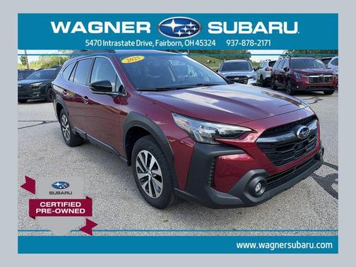 Crimson Red Pearl 2025 Subaru Outback Premium