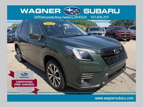 Cascade Green Silica 2024 Subaru Forester Limited