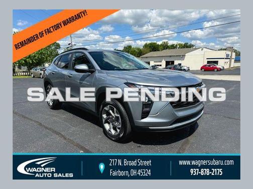 Sterling Gray Metallic 2025 Chevrolet Trax LT