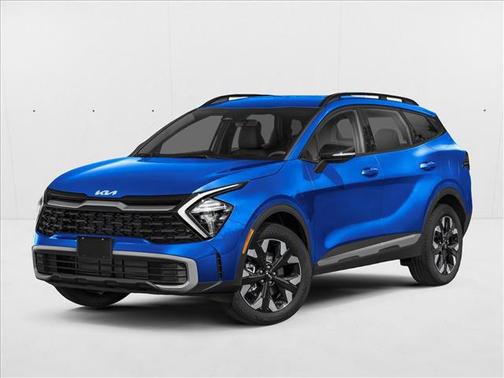 Sapphire Blue 2024 Kia Sportage X-Line