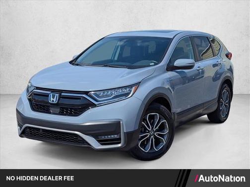 Gray 2022 Honda CR-V Hybrid EX-L