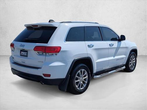Bright White Clearcoat 2015 Jeep Grand Cherokee Limited