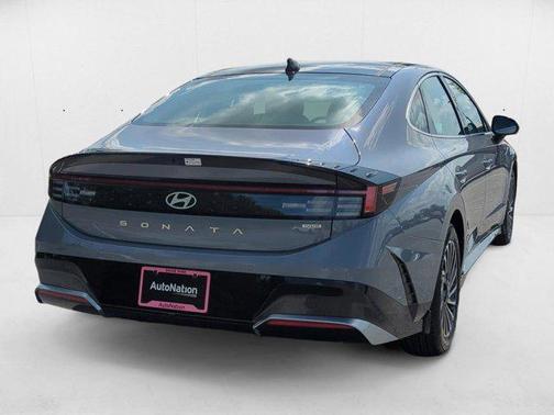 Transmission Blue 2025 Hyundai SONATA Hybrid Limited