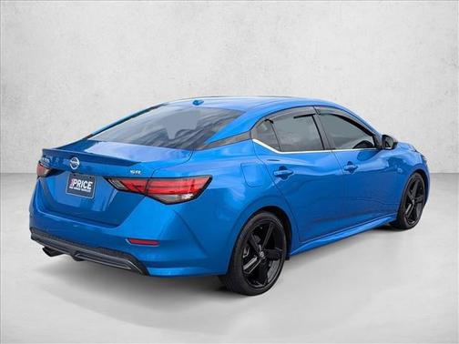 Electric Blue Metallic 2021 Nissan Sentra SR