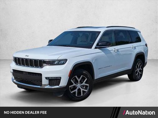 Bright White Clearcoat 2024 Jeep Grand Cherokee L Limited