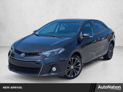 Black Sand Pearl 2016 Toyota Corolla S Plus