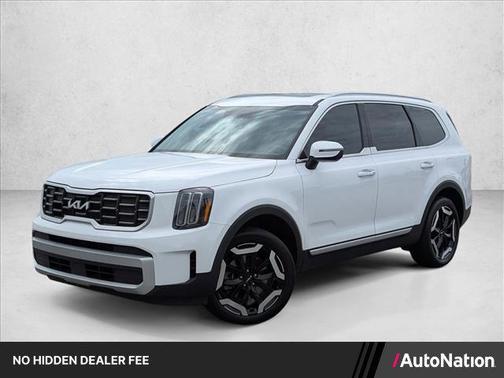 Glacial White Pearl 2024 Kia Telluride S