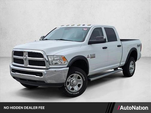 Bright White Clearcoat 2017 RAM 2500 Tradesman Crew Cab 4x4 6'4' Box