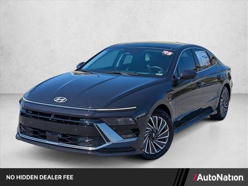 Carbon Blue 2025 Hyundai SONATA Hybrid Limited