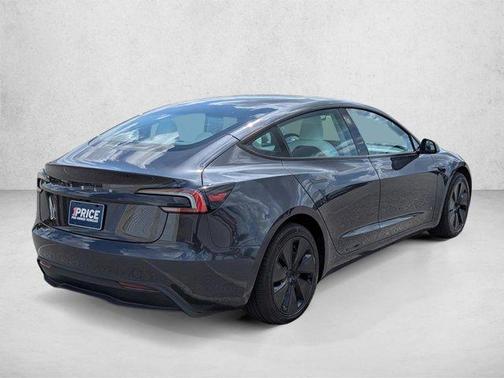 Silver/Gray 2025 Tesla Model 3 Long Range