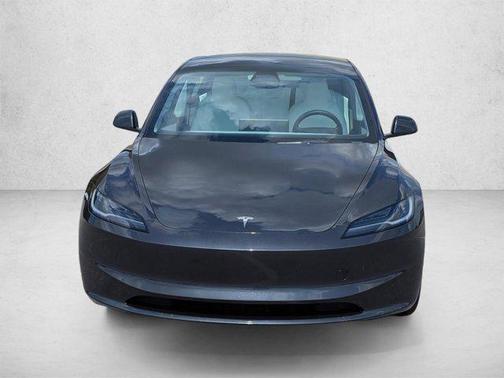 Silver/Gray 2025 Tesla Model 3 Long Range