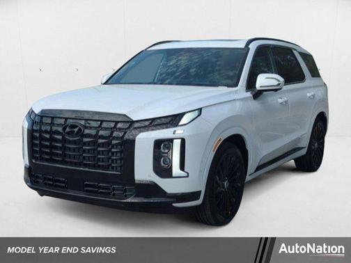 Hyper White 2025 Hyundai PALISADE Calligraphy Night Edition