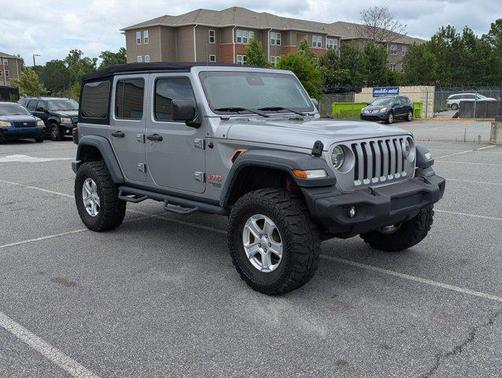 Billet Silver Metallic Clearcoat 2020 Jeep Wrangler Unlimited Sport