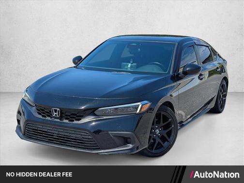 Crystal Black Pearl 2022 Honda Civic Sport