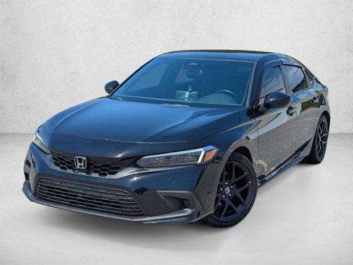 Crystal Black Pearl 2022 Honda Civic Sport