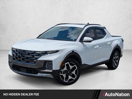 Atlas White 2024 Hyundai SANTA CRUZ Limited