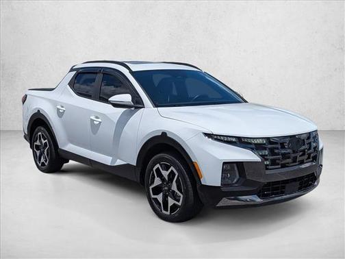 Atlas White 2024 Hyundai SANTA CRUZ Limited