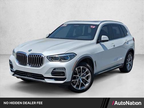 Mineral White Metallic 2019 BMW X5 xDrive50i