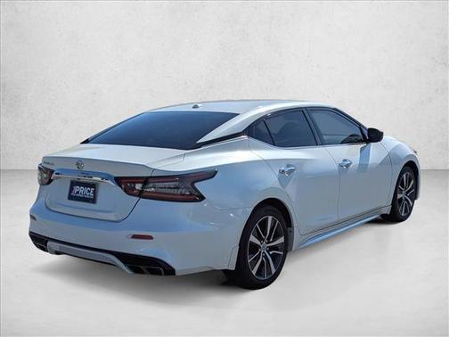 Pearl White Tricoat 2019 Nissan Maxima 3.5 S