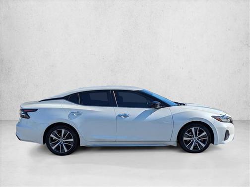 Pearl White Tricoat 2019 Nissan Maxima 3.5 S