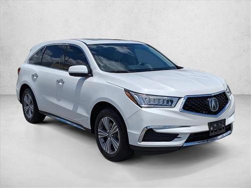 Platinum White Pearl 2020 Acura MDX 3.5L