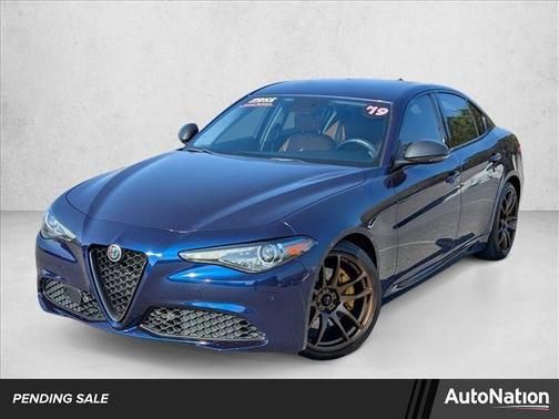 Montecarlo Blue Metallic 2019 Alfa Romeo Giulia Ti
