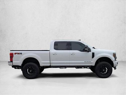 White Platinum Metallic Tri-Coat 2019 Ford F-350 Lariat