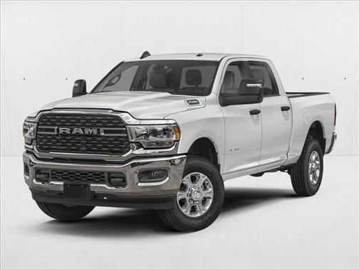 Bright White Clearcoat 2024 RAM 2500 Big Horn Crew Cab 4x4 6'4' Box