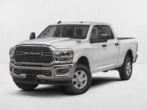 Bright White Clearcoat 2024 RAM 2500 Big Horn Crew Cab 4x4 6'4' Box
