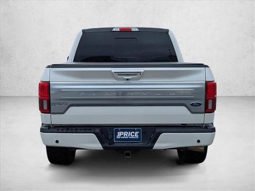 White Platinum Metallic Tri-Coat 2018 Ford F-150 Platinum