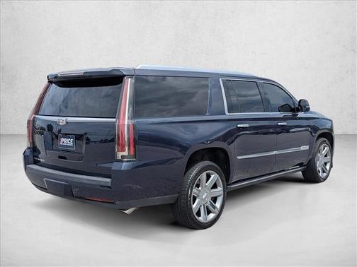Dark Adriatic Blue Metallic 2017 Cadillac Escalade ESV Premium Luxury