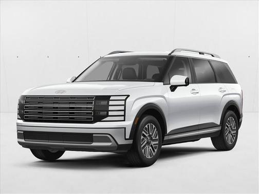 Creamy White Pearl 2026 Hyundai Palisade Hybrid SEL Premium 8P