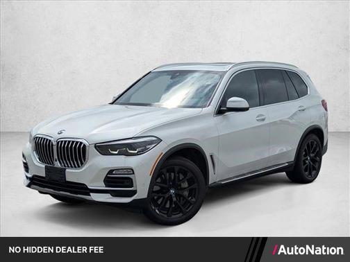 Mineral White Metallic 2019 BMW X5 xDrive50i