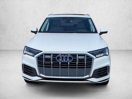 Carrara White 2021 Audi Q7 55 Prestige