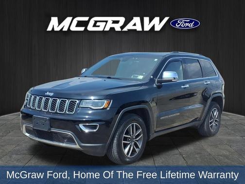 Diamond Black Crystal Pearlcoat 2020 Jeep Grand Cherokee Limited