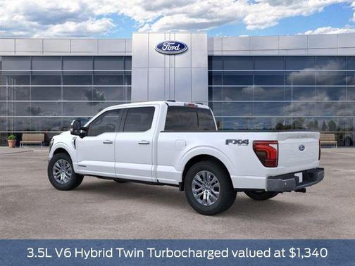 White 2026 Ford F-150 Lariat