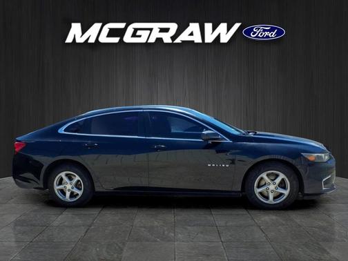 Black Metallic 2018 Chevrolet Malibu 1LS