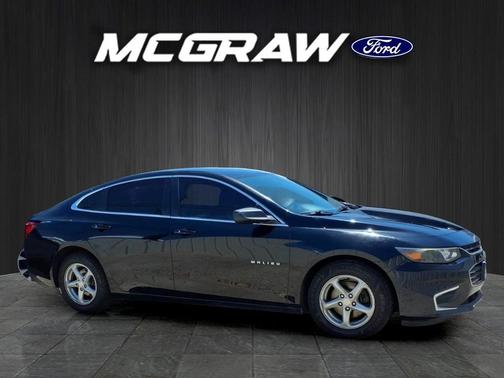 Black Metallic 2018 Chevrolet Malibu 1LS