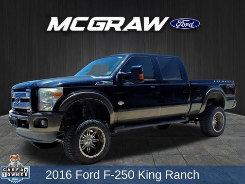 Shadow Black 2016 Ford F-250 King Ranch