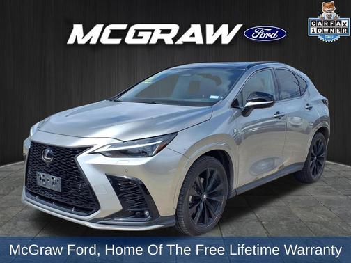 Atomic Silver 2024 Lexus NX 350 F SPORT Handling