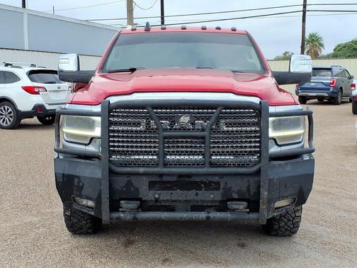 Flame Red Clearcoat 2024 RAM 3500 Laramie Crew Cab 4x4 8' Box