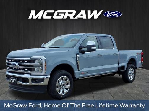 Glacier Gray Metallic Tri-Coat 2026 Ford F-250 Lariat