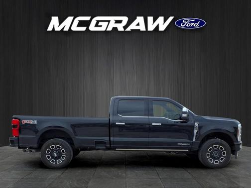 Agate Black Metallic 2024 Ford F-350 Platinum