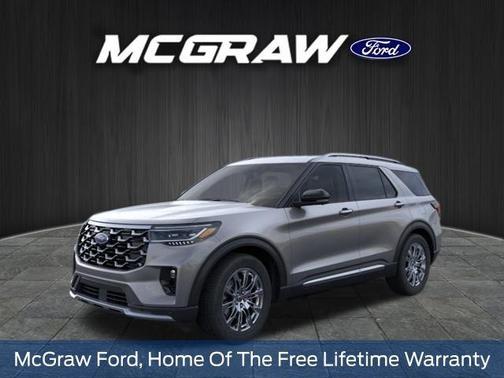 Carbonized Gray Metallic 2026 Ford Explorer Platinum