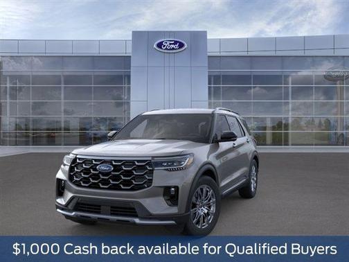 Carbonized Gray Metallic 2026 Ford Explorer Platinum
