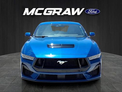 Atlas Blue Metallic 2024 Ford Mustang GT Premium