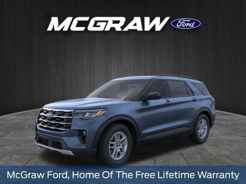 Vapor Blue Metallic 2026 Ford Explorer Active