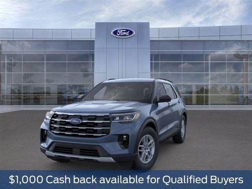 Vapor Blue Metallic 2026 Ford Explorer Active
